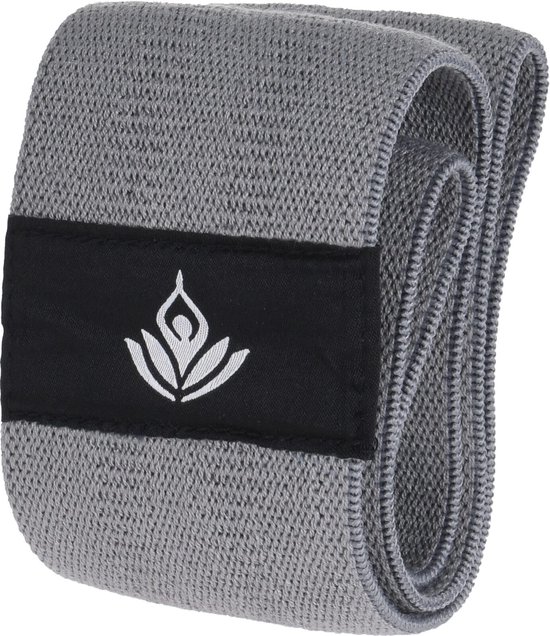 Allecto - Fitness Band - Elastische Gymnastiekband - Ideaal voor Yoga en Training - Grijs - Duurzaam en Comfortabel - Geschikt voor Beginners en Ge... van Merkloos
