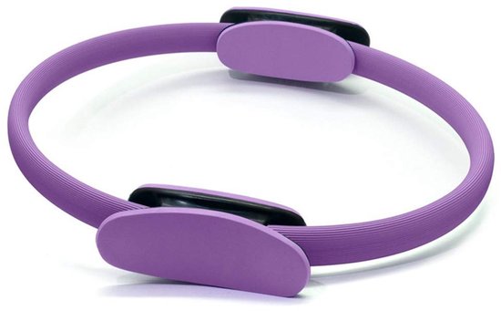 Allecto - Magische ring - Pilatescirkel - Lichtgewicht en sterk - Paars - Fitnessapparatuur - Ideaal voor yoga en pilates - Geschikt voor dames - F... van allecto