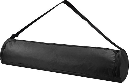 Allecto Plus - Yoga Mat draagtas - Waterdichte tas - Rugzak voor yogamat - Lichtgewicht Oxford-stof - Verstelbare schouderriem - Yogamattas zwart - Vrouwen en mannen - Yoga accessoires - Fitness gear