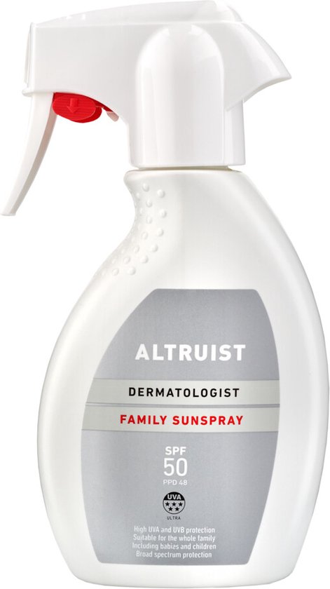 Altruist Zonnebrand Family Spray SPF 50 250 ml van Altruist