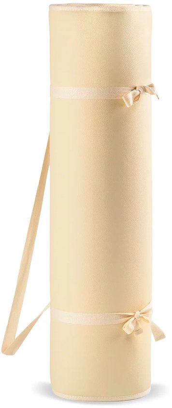 Alwero wollen Yogamat Naturel 70x200cm van Merkloos