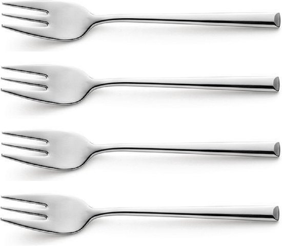 Amefa Gebaksvorkjes Metropole 4 Stuks van AME