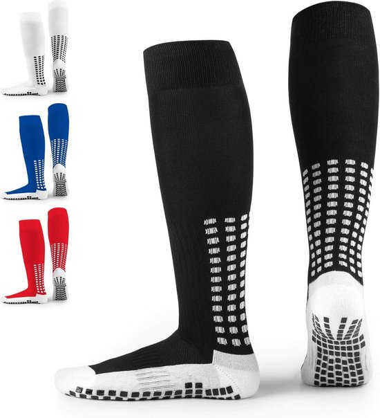 Anti Slip Knie Voetbal Sokken - Grip Sokken voor Voetbal, Basketbal en Hockey gripsokken voetbal