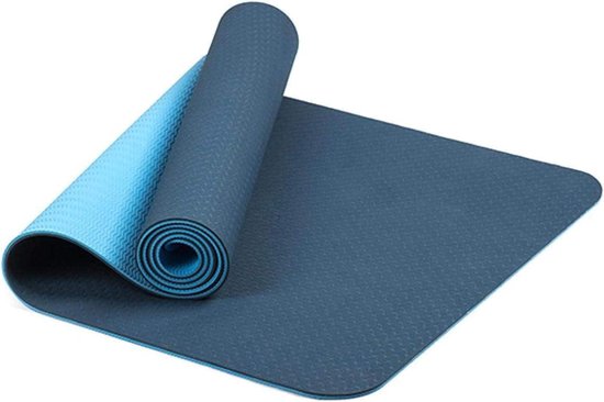 Anti-slip yogamat - Fitness mat - Thuis sporten - Natuurlijk rubber - 183x61cm - Diverse kleuren