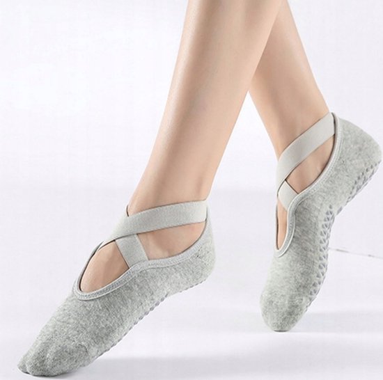 Antislip Sokken Dames voor Yoga, Pilates & Dans - Maat 36-39