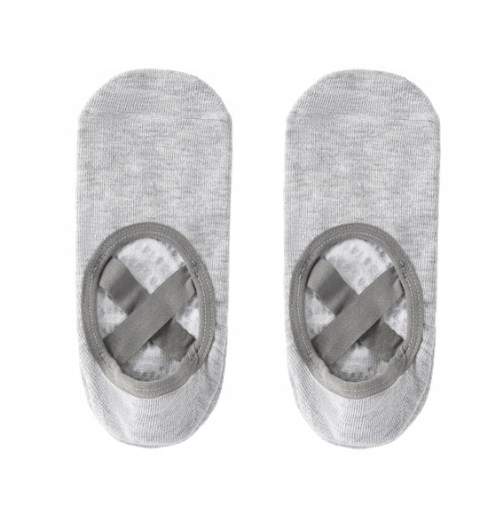 Antislip Sokken voor Yoga & Pilates - Gripped - Grijs