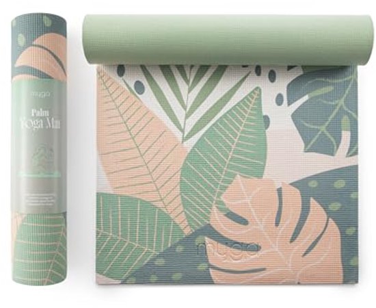 Antislip Yoga- en Fitnessmat 6 mm - Reisvriendelijke Oefenmat voor Dames en Heren
