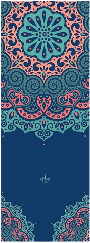 Antislip yoga handdoek - 185 x 64 cm, sneldrogend, perfect voor bikram, pilates en outdoor