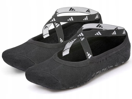 Antislip Yoga Sokken - Zwart - Maat M/L