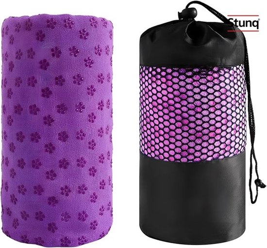 Antislip yogahanddoek met sneldrogende eigenschappen voor comfortabele training van Merkloos