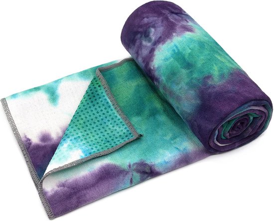 Antislip Yogahanddoek voor Hete Yoga en Pilates met Gripstippen