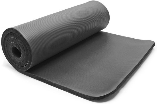Antislip Yogamat 185x80x1,5 cm - Extra Dikke Fitnessmat voor Thuis en Buiten