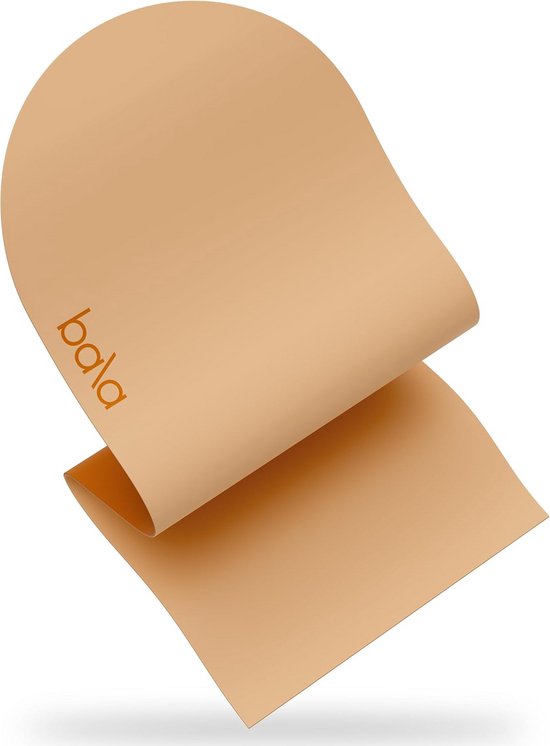 Antislip Yogamat 5mm Zandkleur - Oefenmat voor Thuistraining, Pilates, Fitness en Stretching van Merkloos