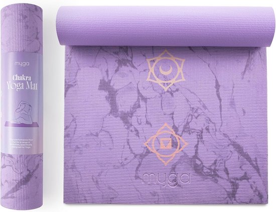 Antislip Yogamat 6 mm | Ideaal voor Yoga, Pilates en Meditatie | Lichte Reisyogamat