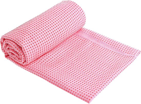 Antislip Yogamat met Draagtas - 183 cm x 63 cm - Microvezel voor Hot Yoga en Pilates