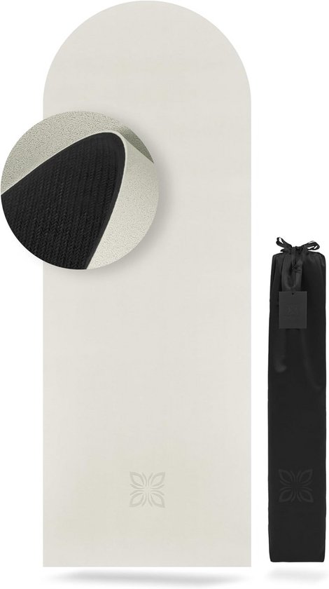 Antislip Yogamat - PU Mat met Hoge Grip & Natuurlijk Rubber - Ideaal voor Yoga, Pilates en Fitness - 190x70cm, 4mm Dikte