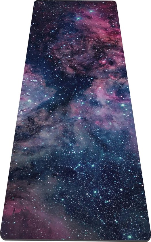 Antislip Yogamat voor Fitness en Pilates - 183 x 61 cm, Extra Dikke en Gevoerde Matte voor Optimale Grip en Comfort