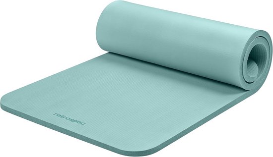 Antislip Yogamat voor Thuis - Dikke Oefenmat voor Yoga, Pilates en Fitness - Optimaliseer je Balans en Ondersteuning