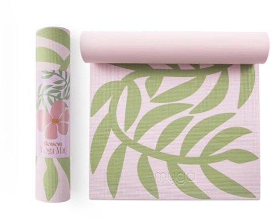 Antislip Yogamat voor Yoga, Pilates en Fitness - 6 mm Dikte, Lichtgewicht en Reismatig