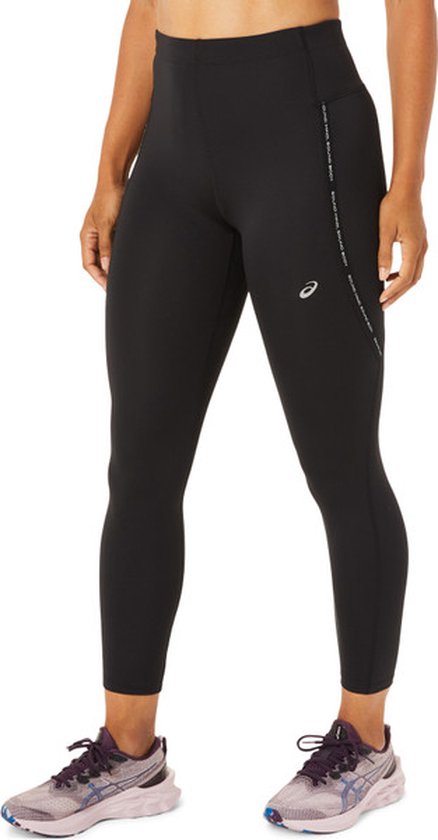 ASICS Race High Waiste Tight Dames - Sportlegging - zwart/zwart - Vrouwen van Merkloos
