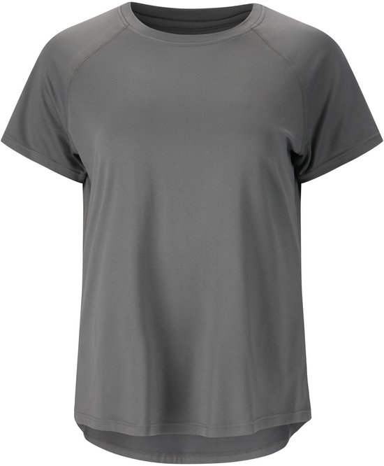 ATHLECIA - gaina v2 w s/s tee - Training t-shirt korte mouw dames - Grijs van Merkloos