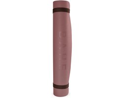 BAHE - Foundation Mat - Mauve - 4MM - Yogamat - Pilatesmat - Inclusief draagriem