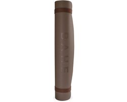 BAHE - Foundation Mat - Taupe - 4MM - Yogamat - Pilatesmat - Inclusief draagriem van Merkloos