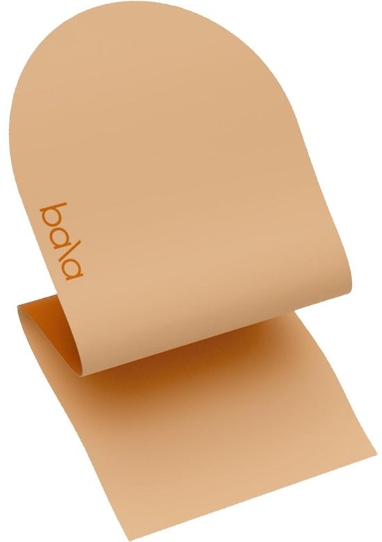 Bala The Play Mat - fitnessmat/Yogamat - 5 mm dik - Comfortabel - Sand beige - Ideaal voor yoga & pilates van Merkloos