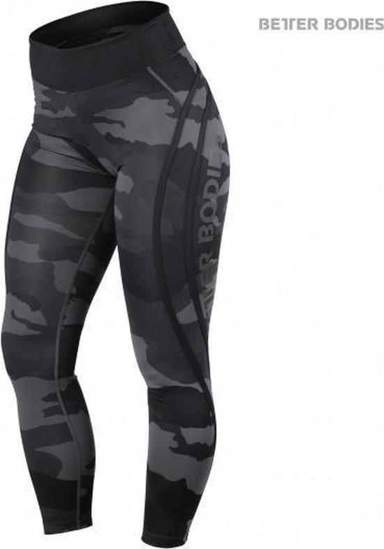 BB Camo High Tights dark camo - XS van Bjorn Borg