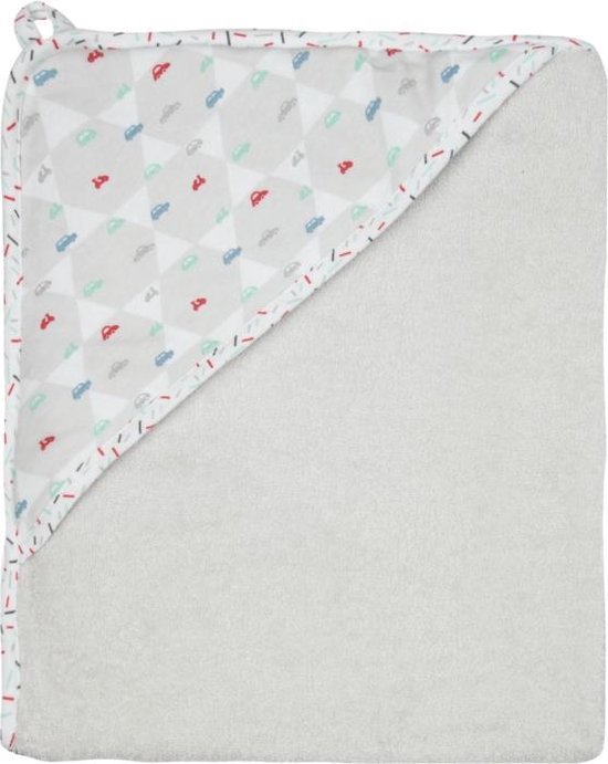 Bébé-Jou Badcape 75x85 cm grijs 3010108 van Bébé-jou