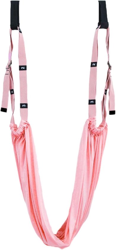 Beenstretcher Riem - Yoga Touw - Flexibiliteit Verbeteren - Compact Ontwerp - Niet Gespecificeerd - Roze