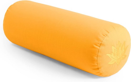 Biologische Boekweit Yogabolster met Afneembare, Wasbare Katoenen Hoes