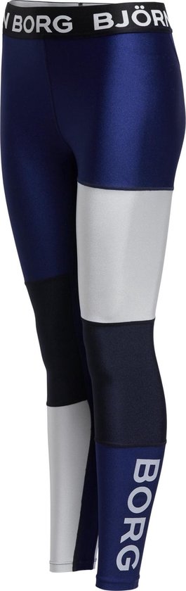 Bjorn Borg BLOCKED TIGHTS CENDA Dames Sportlegging - Donker blauw - Maat 36