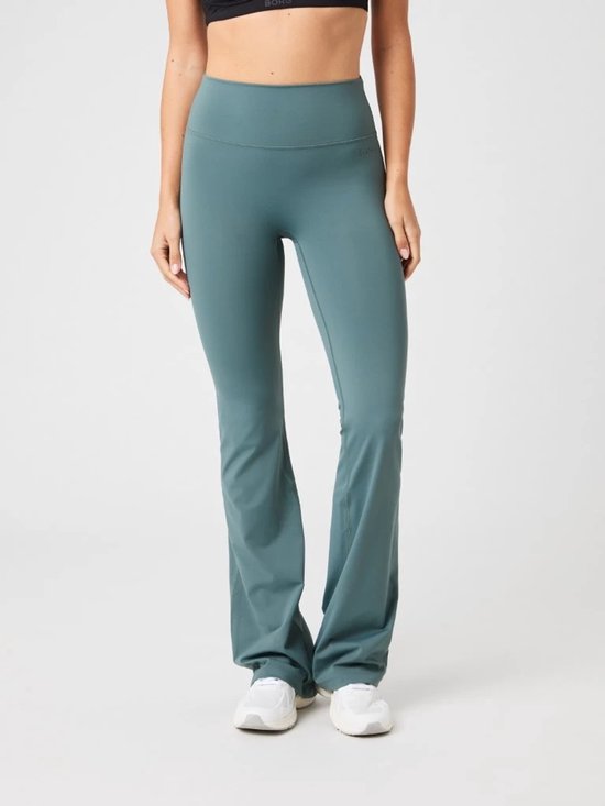 Björn Borg Borg Flare Sport Tight Dames Balsam Green L van Bjorn Borg