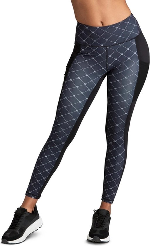 Bjorn Borg Dames Borg High Waist Block Tights Maat 38 Vrouwen van Bjorn Borg