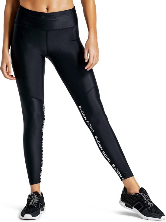 Björn Borg high waist tights Clara zwarte dames sportlegging maat 38 van Bjorn Borg