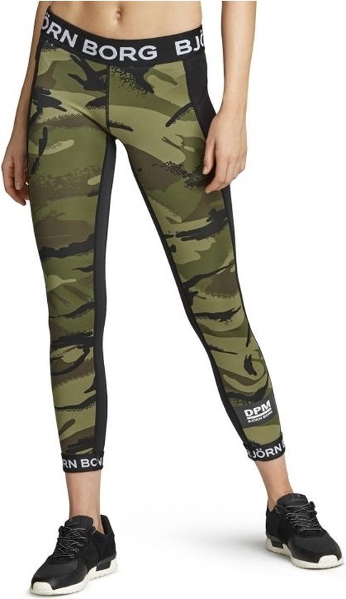 Bjorn Borg Tights Dames Coz groen maat 36 van Bjorn Borg