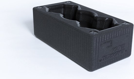 Blackroll Block Yogablok - Zwart van Blackroll