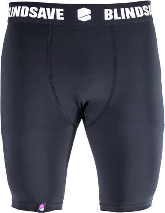 Blindsave compressie shorts - Zwart XS van Blindsave