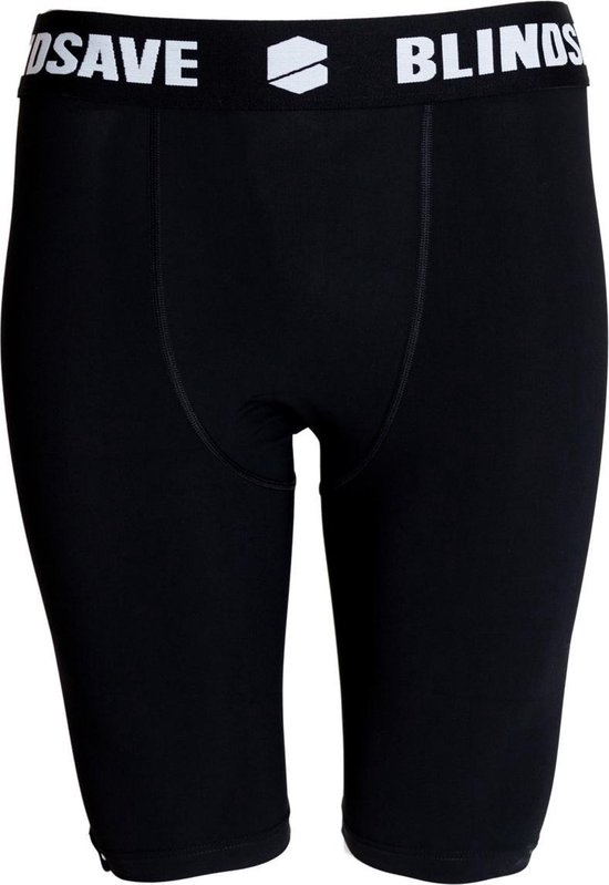 BLINDSAVE COMPRESSION SHORTS - ZWART M van Blindsave