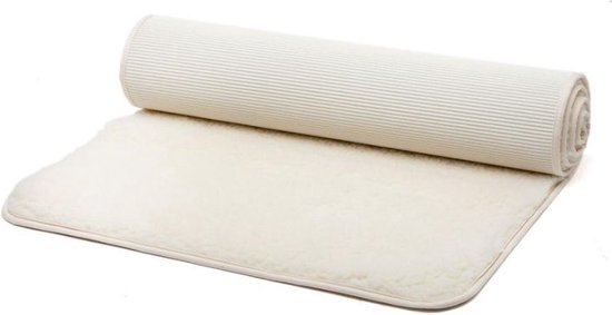 Bodhi Surya Premium schapenwol yogamat (katoenen rand)