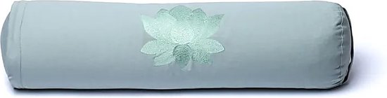 Bolster rond lotus mauve biokatoen (OCS) van Pure Rest