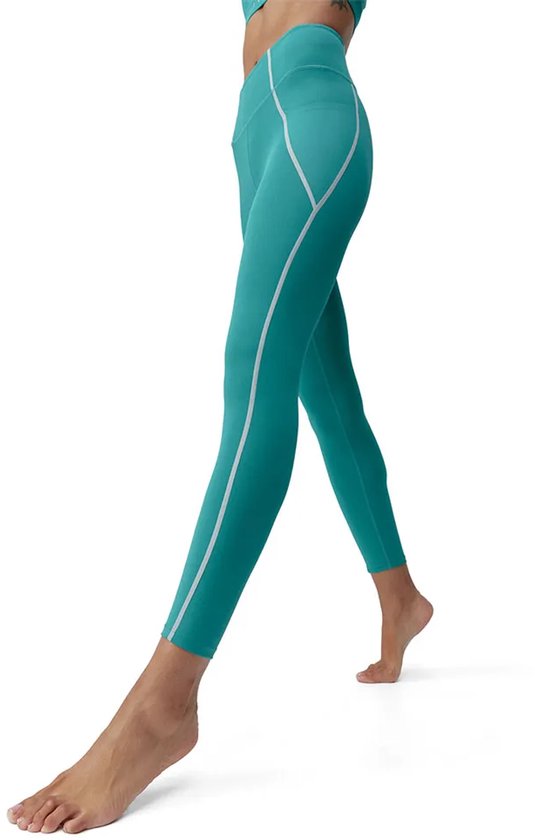 Born Living Yoga Luna Leggings Groen,Blauw XL Vrouw