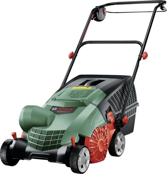Bosch UniversalVerticut 1100 Verticuteermachine - op snoer - 1100 W - 32 cm maaibreedte - Met 50 liter opvangbak van Bosch
