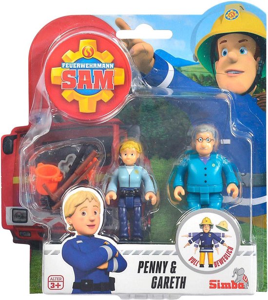Brandweerman Sam Speelfiguren - Penny en Gareth van BRA