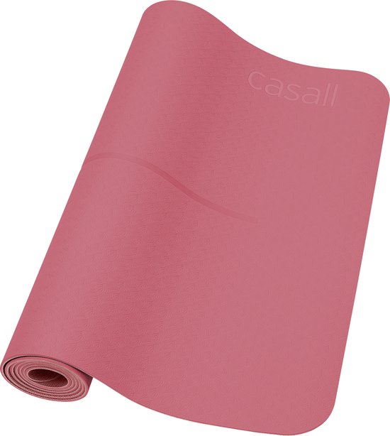 Casall 533013961 yogamat Thermoplastische elastomeer (TPE) Roze