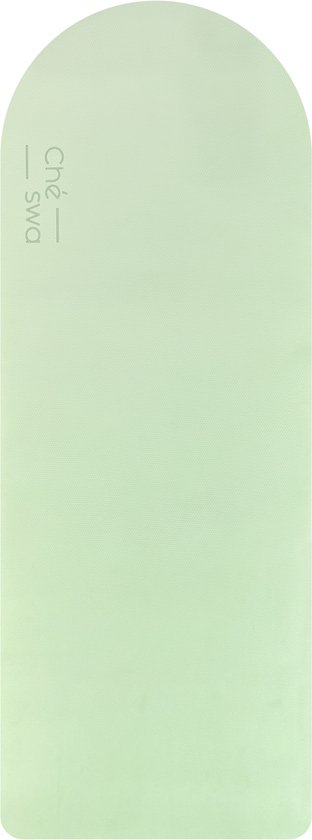 Chéswa Half Moon Yoga Mat - 8mm Extra Comfort – Anti Slip – Ideaal voor Beginners – Geurloos TPE – Soft Sage van Merkloos