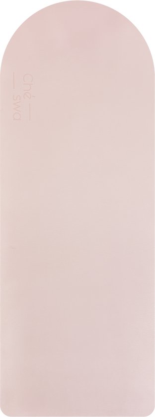 Chéswa Yoga Mat – Premium TPE 8mm – Anti-Slip – Uniek Half Moon Design – Geurloos & Slijtvast – Inclusief Draagriem - Rose Cloud van Merkloos