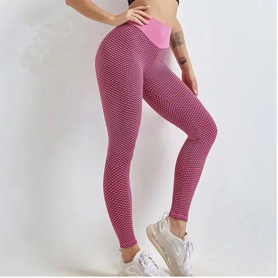 CHPN - Roze sportlegging - Sport legging - Mrt billift - Dames _ Roze - Maat L - Valt klein - Sportoutfit - Sexy legging van Merkloos