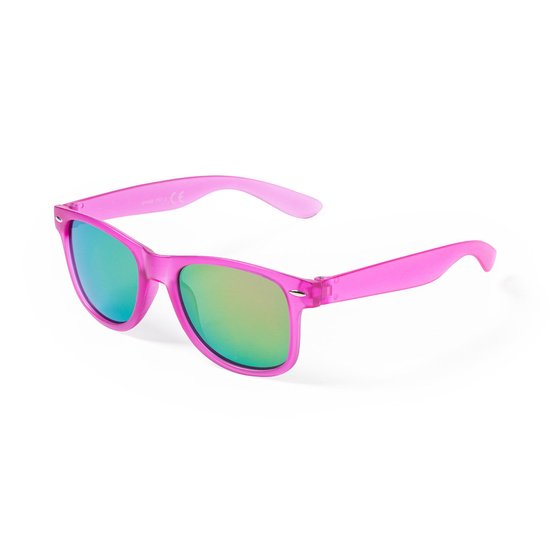 Classic zonnebril - Festival bril - Rave bril - Glasses - Pride - UV400 - Roze van CLA